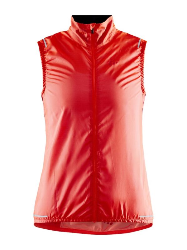 Craft Essence Light Wind Vest Womens Orange