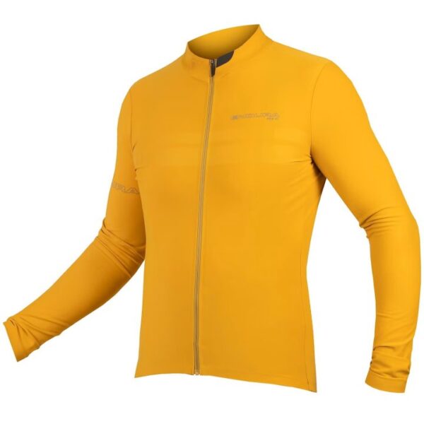 Endura PRO S/L langærmet cykeltrøje yellow mustard herre
