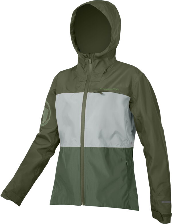 Endura Women's SingleTrack Jacket II - Ghillie Green