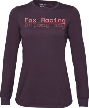 FOX Ranger Drirelease langærmet cykeltrøje Dark Purple dame