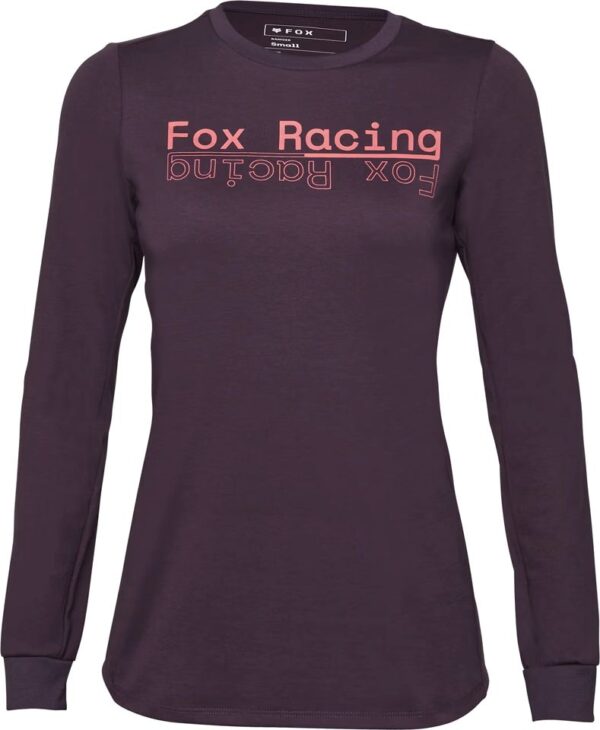 FOX Ranger Drirelease langærmet cykeltrøje Dark Purple dame