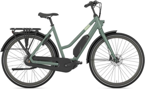 Gazelle Esprit C7 HMS 418wh Dame 2024 - Grøn