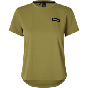 GripGrab EXPLR Technical T-shirt Olive Green dame