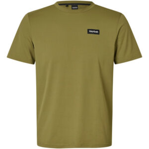 GripGrab EXPLR Technical T-shirt Olive Green herre
