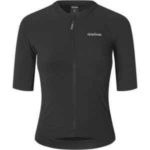 GripGrab Grinta Kortærmet Cykeltrøje Dame Sort