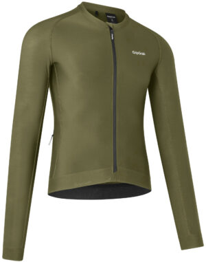GripGrab PACR Langærmet Cykeltrøje - Olive Green