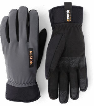 Hestra CZone Contact 5 finger cykelhandske Dark Grey