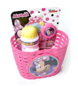 Kombipakke Minnie Mouse Kurv, Flaske og klokke Disney
