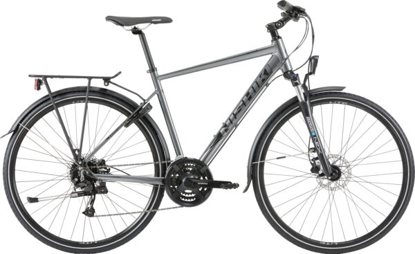 Nishiki XC Five Herre 24g 2026 - Lavagrå