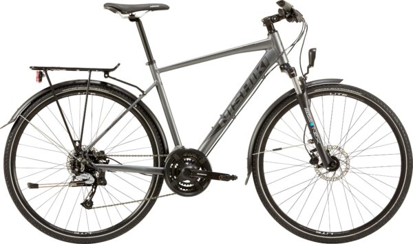 Nishiki XC Five Herre 24g Acera - Grå