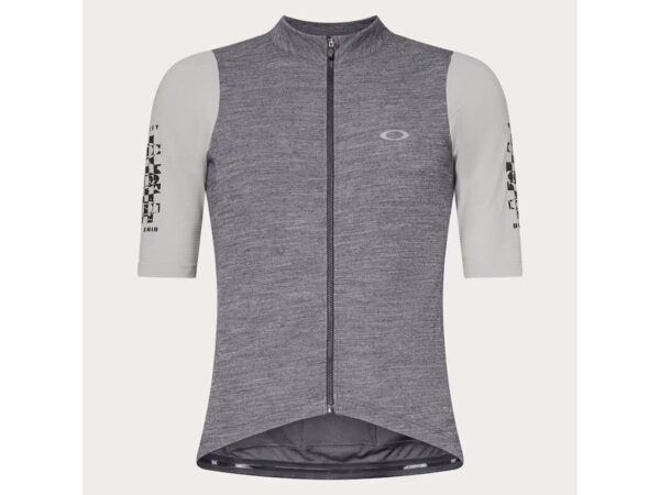 Oakley Off Grid cykeltrøje korte ærmer sort/grå/hvid herre