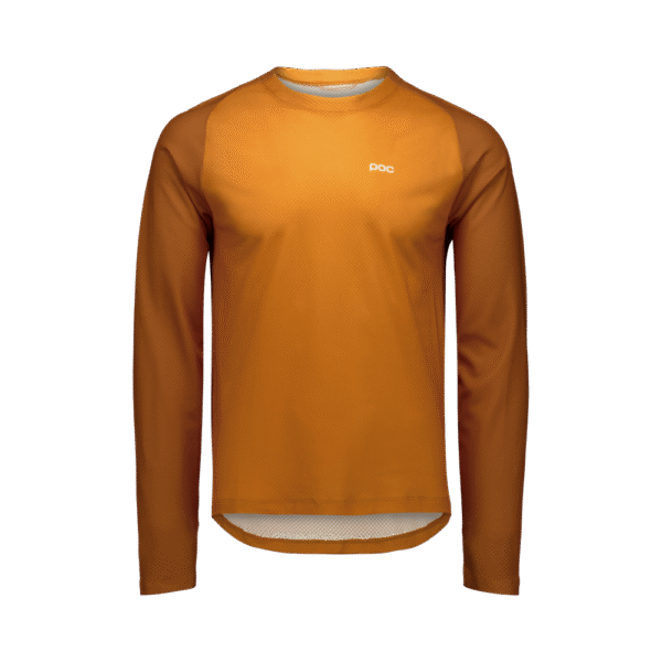 POC M's Motion Air langærmet cykeltrøje herre Bauxite Brown
