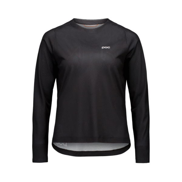 POC W's Motion Air L/S Jersey dame Uranium Black