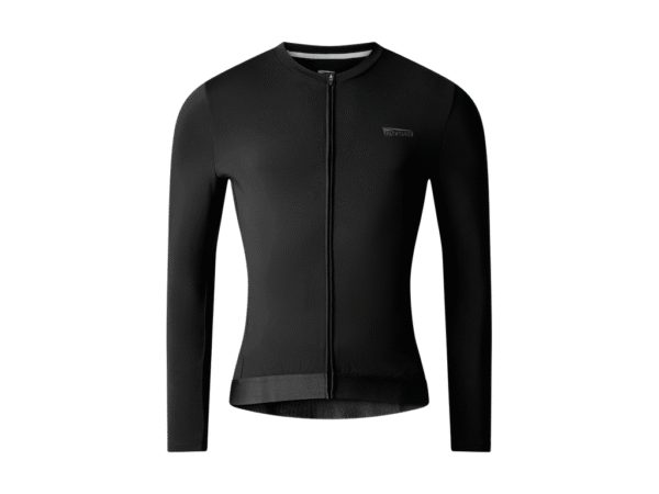 Pathtaker Thermal Cykeltrøje m/lange ærmer herre sort