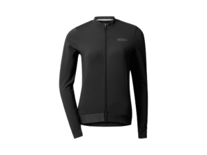 Pathtaker Thermal cykeltrøje m/lange ærmer dame sort