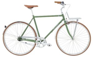 Raleigh Yate Cargo Herre 7g Shimano Nexus fodbr. Mat grøn-56 cm