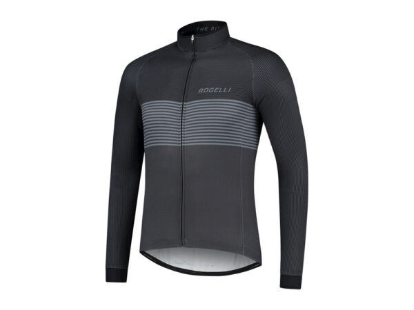 Rogelli Boost vinterjakke Windtex sort grå herre