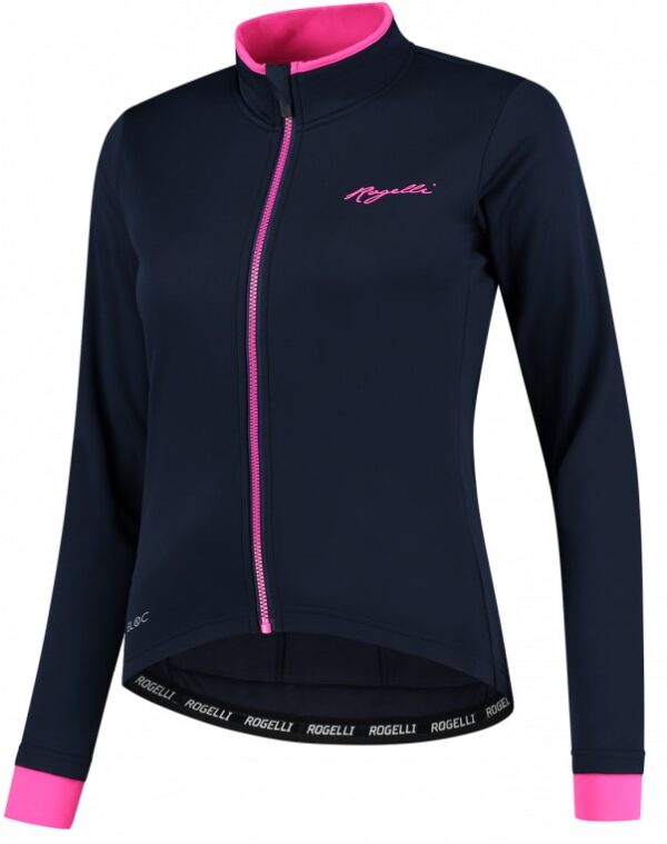 Rogelli Essential Vinterjakke til Kvinder - Blå/Pink