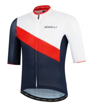Rogelli Kai Jersey Blå/Hvid/Rød