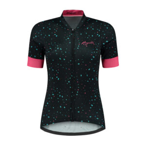 Rogelli Terrazzo Kortærmet Jersey til kvinder Blå / Pink