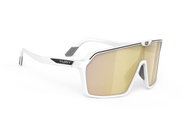 Rudy Project Spinshield Cykelbriller Multilaser Guld / Hvid