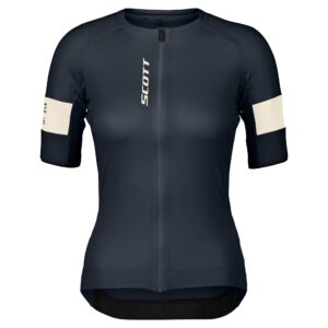 SCOTT Endurance Pro kortærmet cykeltrøje blå dame