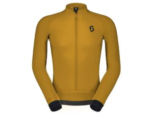 SCOTT RC Pro Warm LS cykeltrøje Bread Brown herre