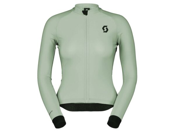 SCOTT RC Pro Warm LS cykeltrøje Fresh Green dame