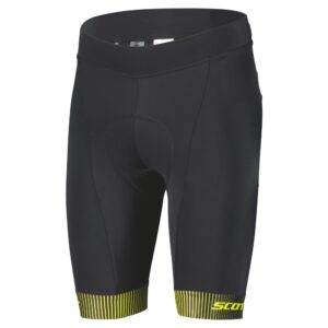 SCOTT RC Team Shorts Sort/Gul til Mænd