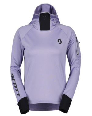 SCOTT Trail Storm Hoody til Kvinder, Lilla
