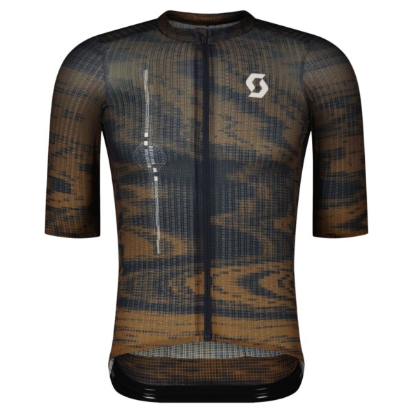 SCOTT ULTD. SL kortærmet cykeltrøje bread brown/dark blue herre