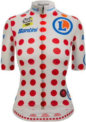 Santini Tour de France - FEMMES AVEC ZWIFT – Women's - Polka Dot Jersey