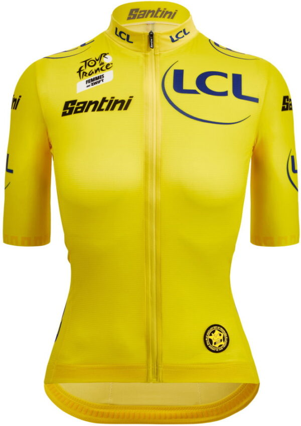 Santini Tour de France - FEMMES AVEC ZWIFT – Women's - Yellow Jersey
