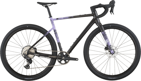 Scott Speedster Gravel 10 2026 - Carbon Black / Tulip Purple