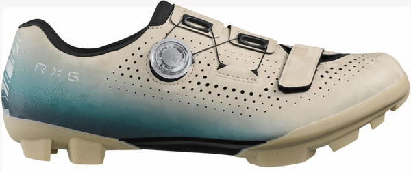 Shimano RX600 SPD Gravel Sko - Beige Blue