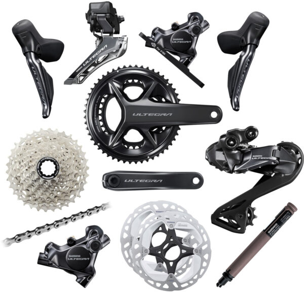 Shimano Ultegra R8100 175mm 50-34, 11-34 Introduction Pack - Komplet Geargruppe 2x12