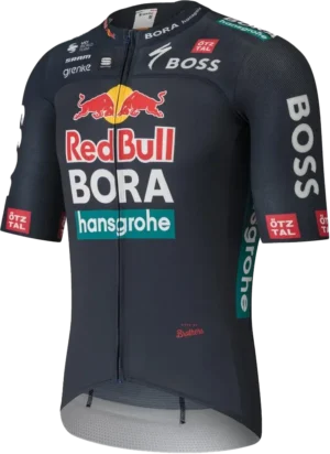Sportful Red Bull Bora-Hansgrohe BF Jersey Short Sleeve - Racing Blue