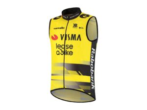 Team Visma Lease a Bike 2025 Replica II gul/sort vindvest herre