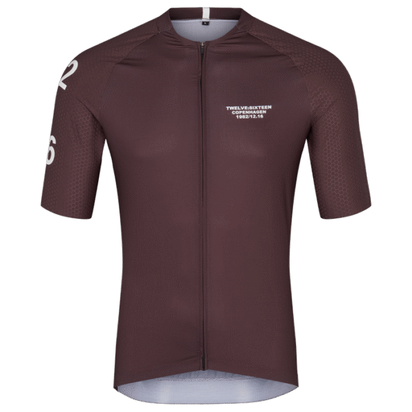 Twelve Sixteen Men's Sky Pro Jersey Dark Brown, Størrelse: 2XL
