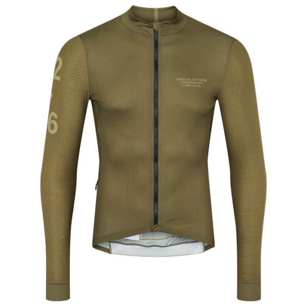 Twelve Sixteen Men's Sky Pro Long Jersey Green, Størrelse: L