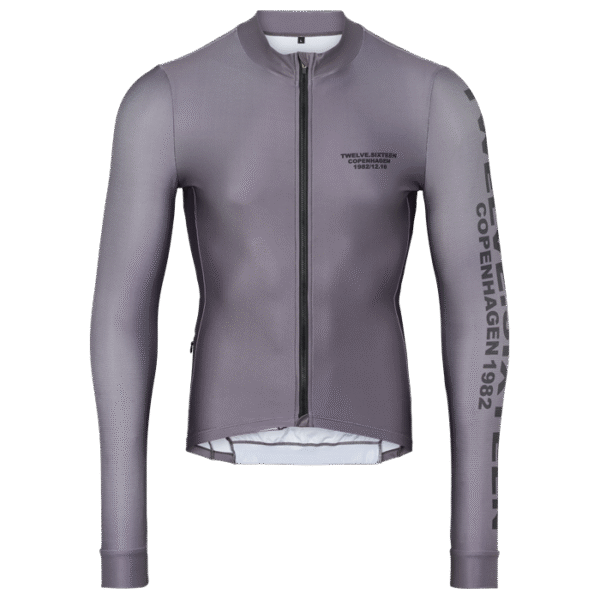 Twelve Sixteen Men's Sky Pro Long Jersey Grey, Størrelse: 4XL