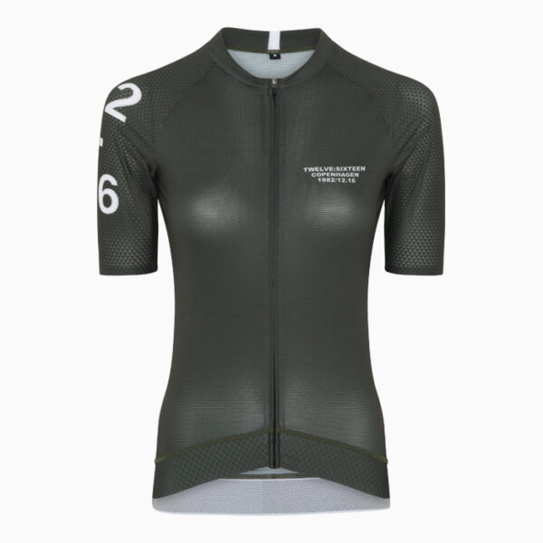 Twelve Sixteen Women's Sky Jersey Dark Green, Størrelse: 2XL