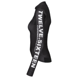 Twelve Sixteen Women's Sky Long Jersey Black Sort, Størrelse: Large