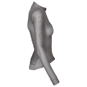 Twelve Sixteen Women's Sky Pro Long Jersey Grey, Størrelse: Small