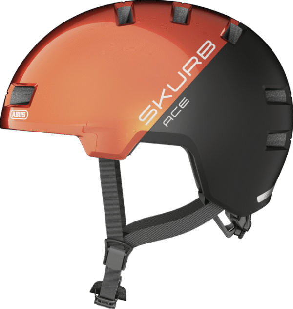 ABUS Skurb Ace Cykelhjelm Goldfish Orange
