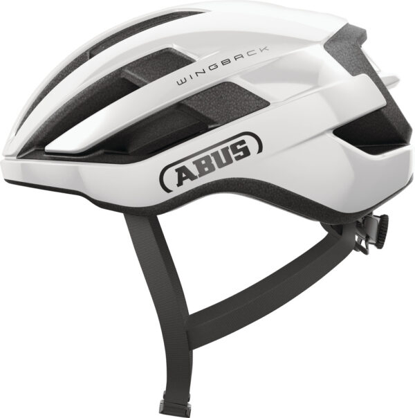 ABUS WingBack Cykelhjelm Shiny White