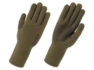 AGU Merino Knit cykelhandsker army green