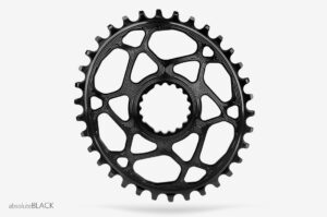 Absolute Black oval klinge 34T til Cannondale kranksæt