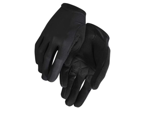 Assos RS TARGA cykelhandsker til sommer/forår lange fingre sort