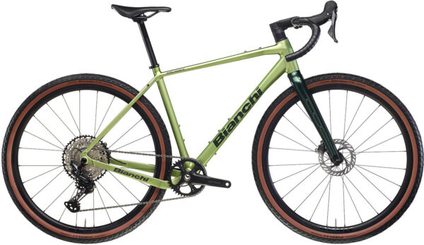 Bianchi Arcadex AL GRX610/822 1X12sp 2026 - Light Green / Forest Green